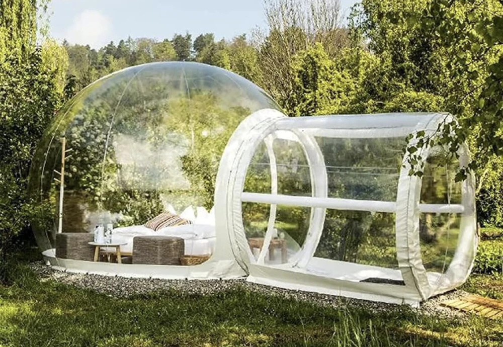 inflatable bubble tent