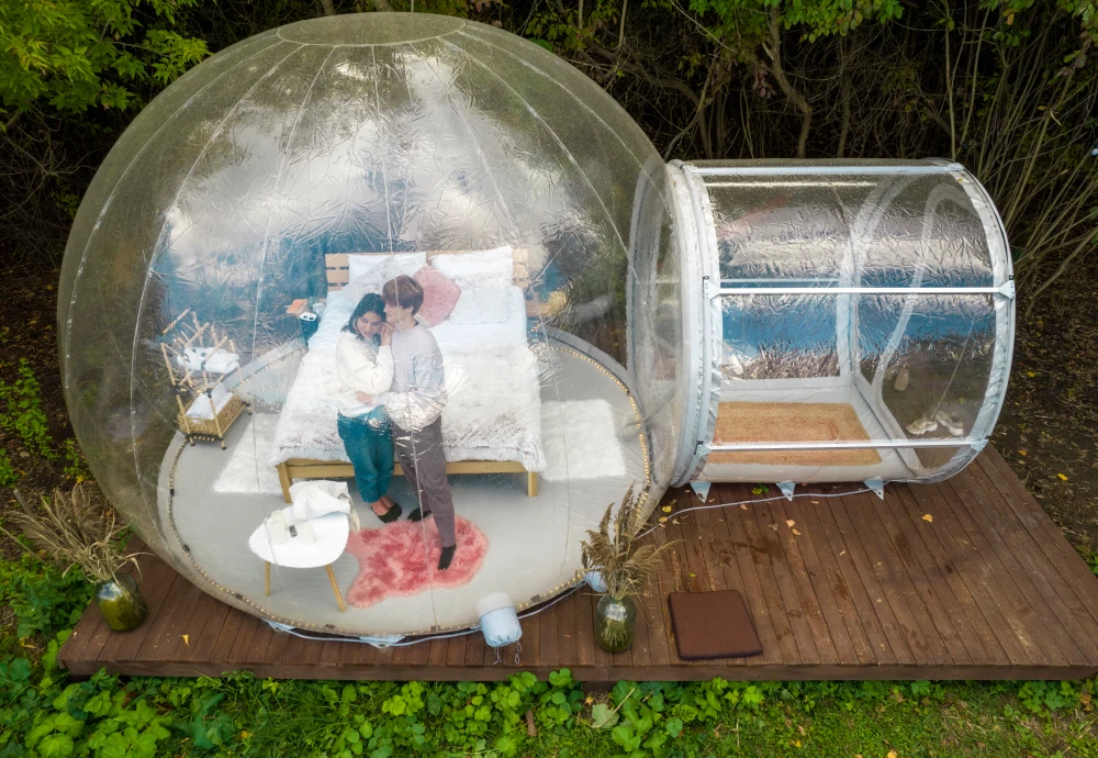 inflatable bubble tent